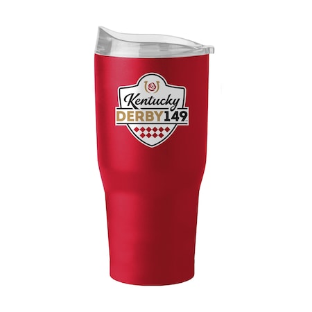 Logo Brands Kentucky Derby 149th 30oz Powder Coat Tumbler C4393-S30PT-149